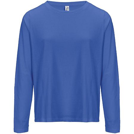 Футболка с длинным рукавом женская Monarch Women, ярко-синяя, размер XS