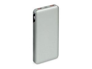 Портативный внешний аккумулятор «MFX», 10000 mAh, цвет: серебристый
