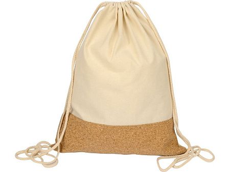Рюкзак «Corky» хлопковый, цвет: натуральный