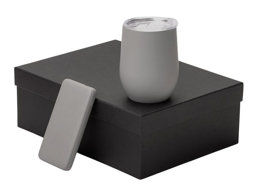 Подарочный набор «COLOR IT» с термокружкой и повербанком