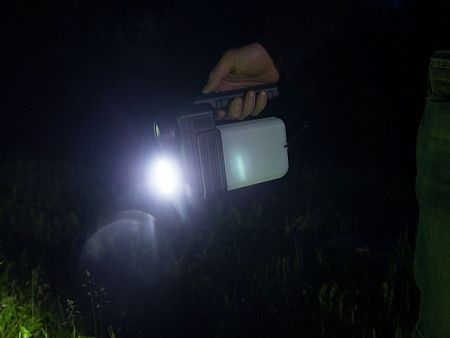 Кемпинговый фонарь-лампа аккумуляторный Yol, черный