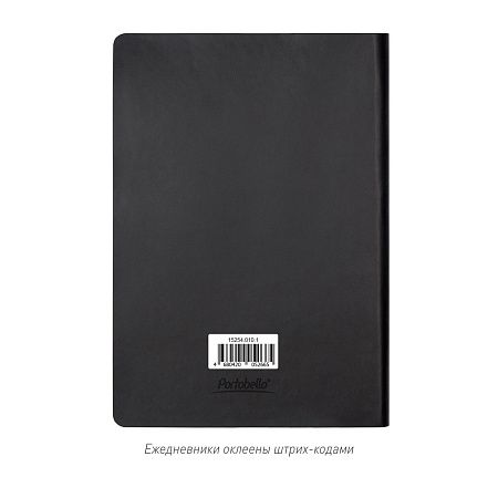 Ежедневник Latte NEW недатированный, черный/оранжевый (без упаковки, без стикера)