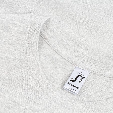 Футболка Imperial 190, светлый меланж, размер XXL