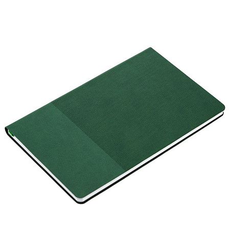 Ежедневник Knit, недатированный, зеленый