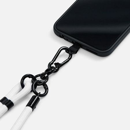 Шнурок для телефона OmniHold, белый