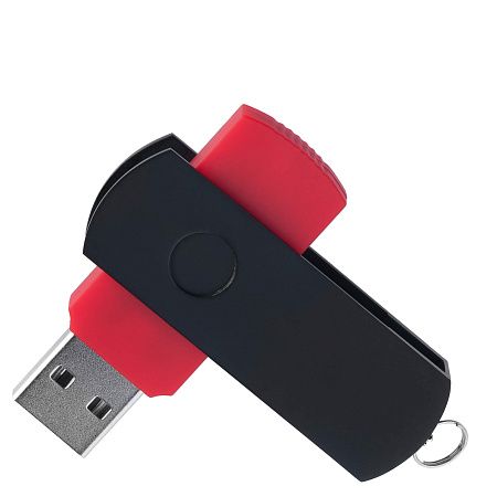 Флешка ELEGANCE COLOR Красная с черным 4026.03.08.8ГБ