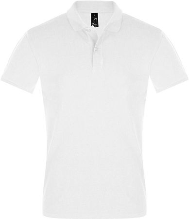 Рубашка поло мужская Perfect Men 180 белая, размер XL