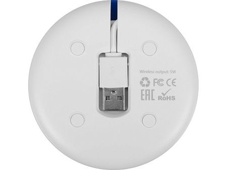 Беспроводное зарядное устройство «Disc», 5 Вт