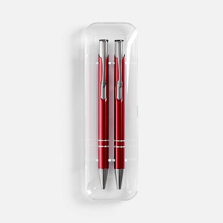 Набор из 2 ручек Keskus, красный