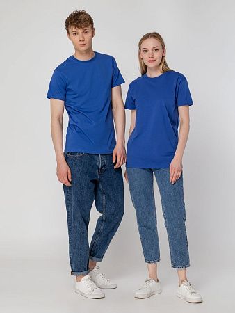 Футболка унисекс T-Bolka 160, ярко-синяя, размер 5XL