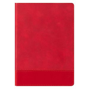 Ежедневник Intero Horizontale 1/5 недатированный, красный