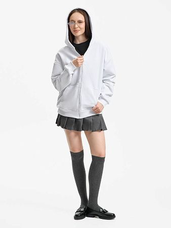 Толстовка унисекс оверсайз Sartoro, белая, размер XL/2XL