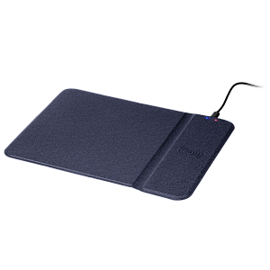 Коврик для мыши с беспроводным зарядным устройством 15W Honor, синий