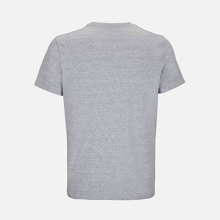 Футболка унисекс Lyam, серый меланж, размер XXL