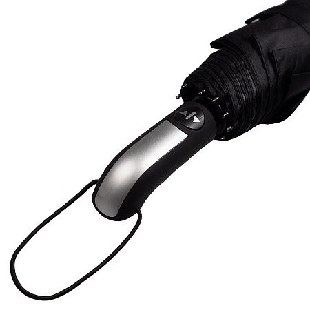 Зонт складной автоматический диаметр 116 см  Forest BERGEN, 10 панелей, с UV защитой в подарочной коробке, черный