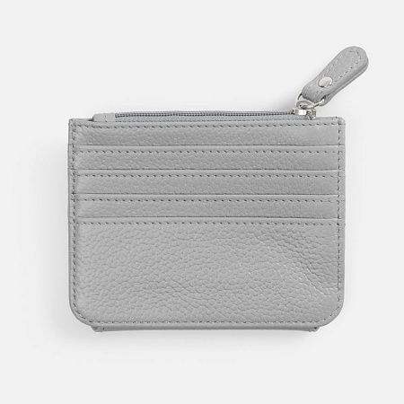 Картхолдер на молнии Unison, серый