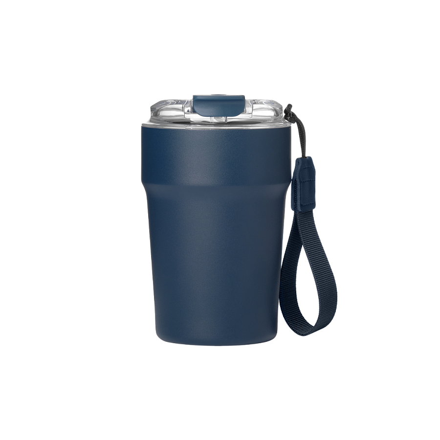 Термокружка вакуумная Monaco, синяя