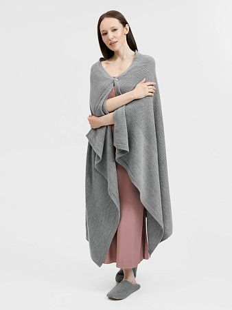 Плед Voyage в кофре, серый