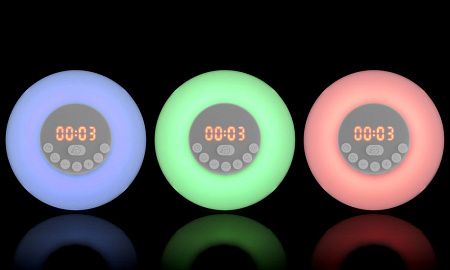 Лампа-колонка со световым будильником dreamTime, ver.2, белая