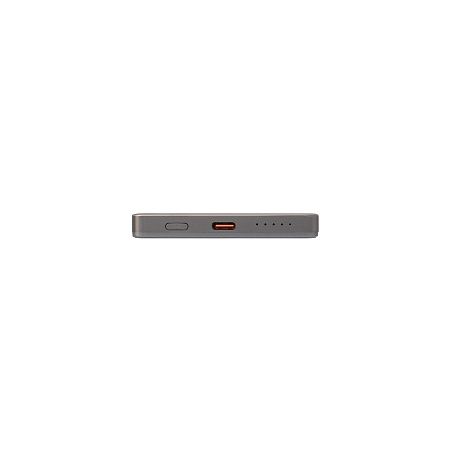 Внешний аккумулятор Оникс PD (Onyx PD) 5000mAh с функцией беспроводной зарядки 15W, серый