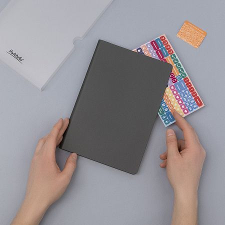 Ежедневник Star недатированный, черный (без упаковки, без стикера)