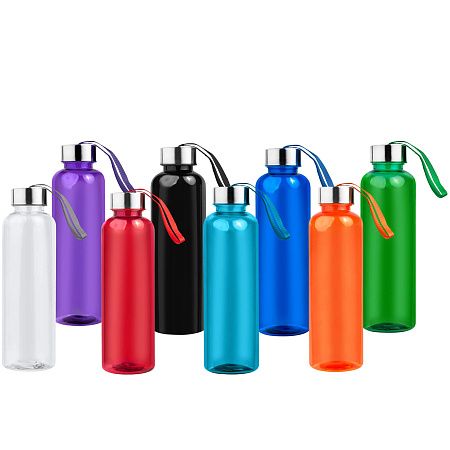 Бутылка для воды VERONA PET COLOR 550мл Розовая с розовым 6261.10