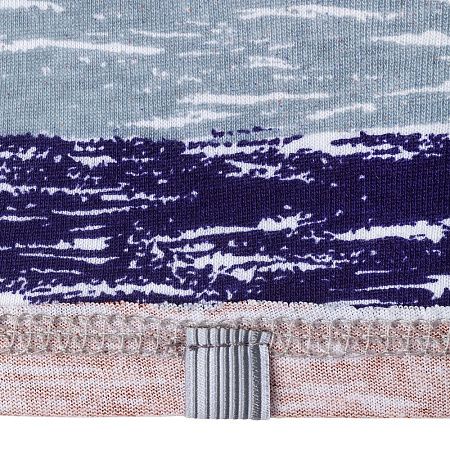 Футболка мужская Rayet двусторонняя, оранжевая с фиолетовым, размер L