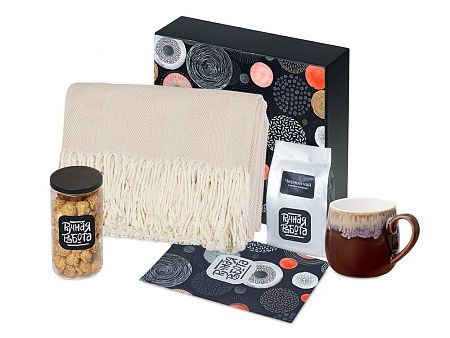Подарочный набор «Re:y. Haven»  с пледом, кружкой и чаем
