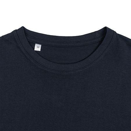 Футболка унисекс T-Bolka 180, темно-синяя, размер S