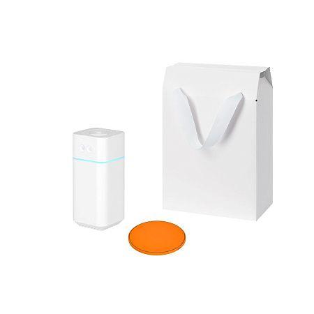 Подарочный набор Cloud NEO, Auris, оранжевый (увлажнитель воздуха, зарядное устройство)