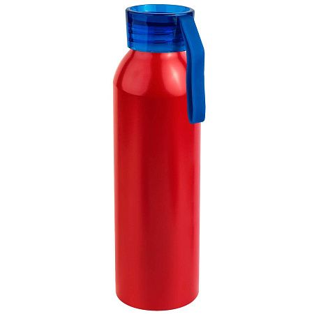 Бутылка для воды VIKING RED 650мл. Красная с синей крышкой 6144.01