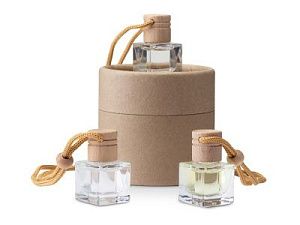 Набор автоароматов в тубусе «Boho 3», цвет: прозрачный