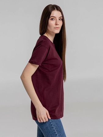 Футболка Imperial 190, бордовая, размер L