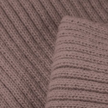 Шарф Forges вязаный, коричневый