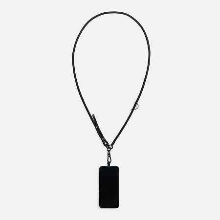 Шнурок для телефона OmniHold, черный