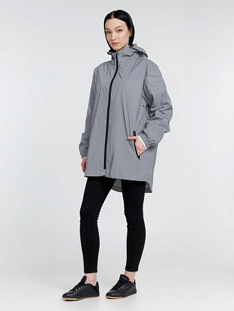 Парка Manifest из светоотражающей ткани, серая, размер XL/2XL
