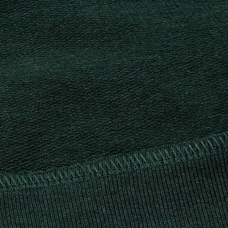 Толстовка с капюшоном унисекс Hoodie, темно-зеленый меланж, размер XS