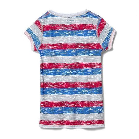 Футболка женская Rayet Lady двусторонняя, красная с синим, размер S