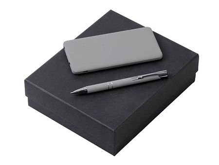 Подарочный набор "Color it" с металлической ручкой и повербанком