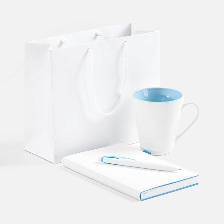 Набор White Shall Simple, голубой