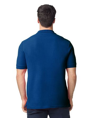 Футболка поло PREMIUM COTTON ADULT DOUBLE PIQUE, МОРСКОЙ СИНИЙ S