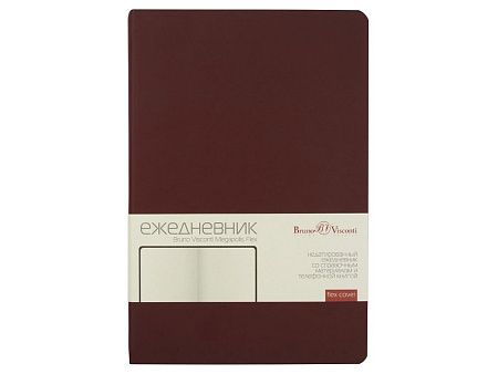 Ежедневник недатированный А5 «Megapolis Velvet Flex»