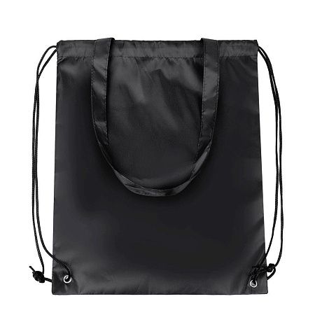 Сумка-рюкзак для покупок LUKMORY, чёрная