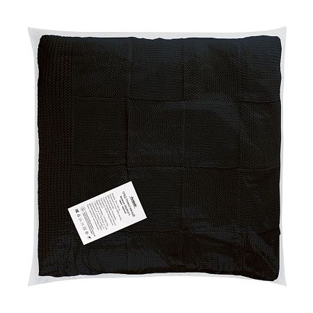 Плед Cella вязаный, черный (без подарочной коробки)