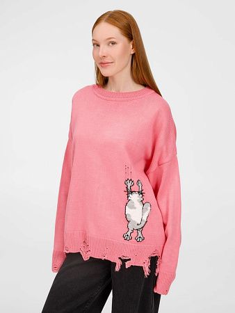 Джемпер Sharpick, розовый (фламинго), размер S/M