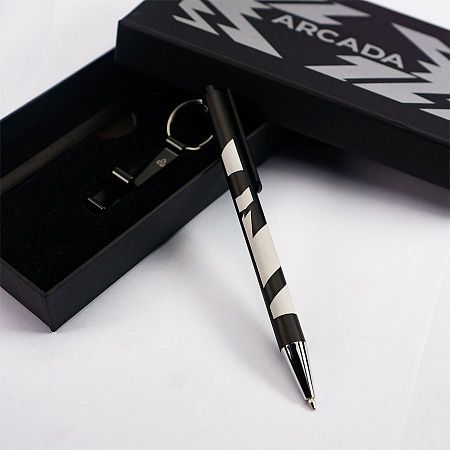 Набор ручка+ брелок ARCADA