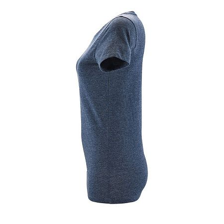 Футболка женская Regent Fit Women, синий меланж, размер M