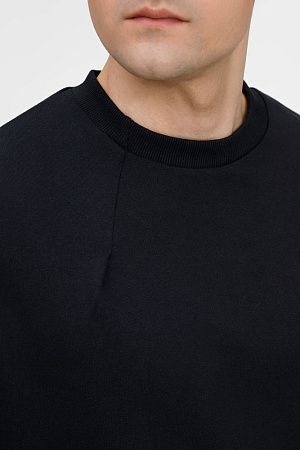 Свитшот унисекс Sinkopa, черный, размер XS/S