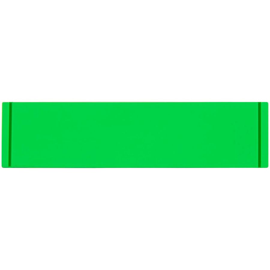 Лейбл из ПВХ Dzeta, S, зеленый неон