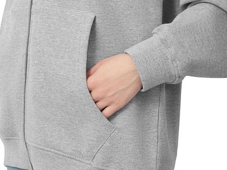 Толстовка оверсайз с капюшоном на молнии «Monaco»